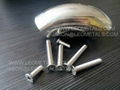 STAINLESS STEEL ELBOWS AND BOLTS from