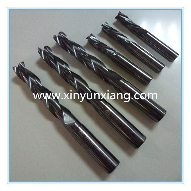 Tungsten Carbide Roughing Spiral Router Bits for Wood 2