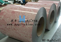 High quality marble ppgi laminated flooring