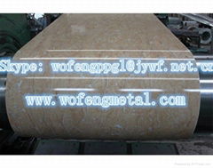 PPGI  color coated steel coil  prepainted aluminum coil