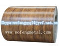  wood grain printed PPGI  PPGL steel in coil for building material 3