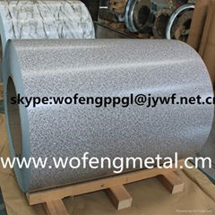 Hot dipped cold rolled wooden pattern PPGI color coated steel sheet