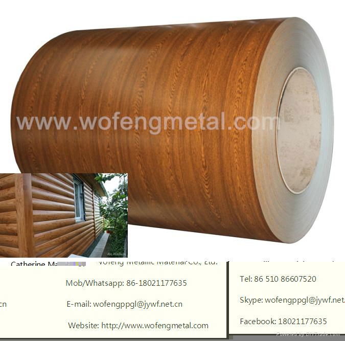 PPGI PPGL prepainted galvanized steel coil for building material 3