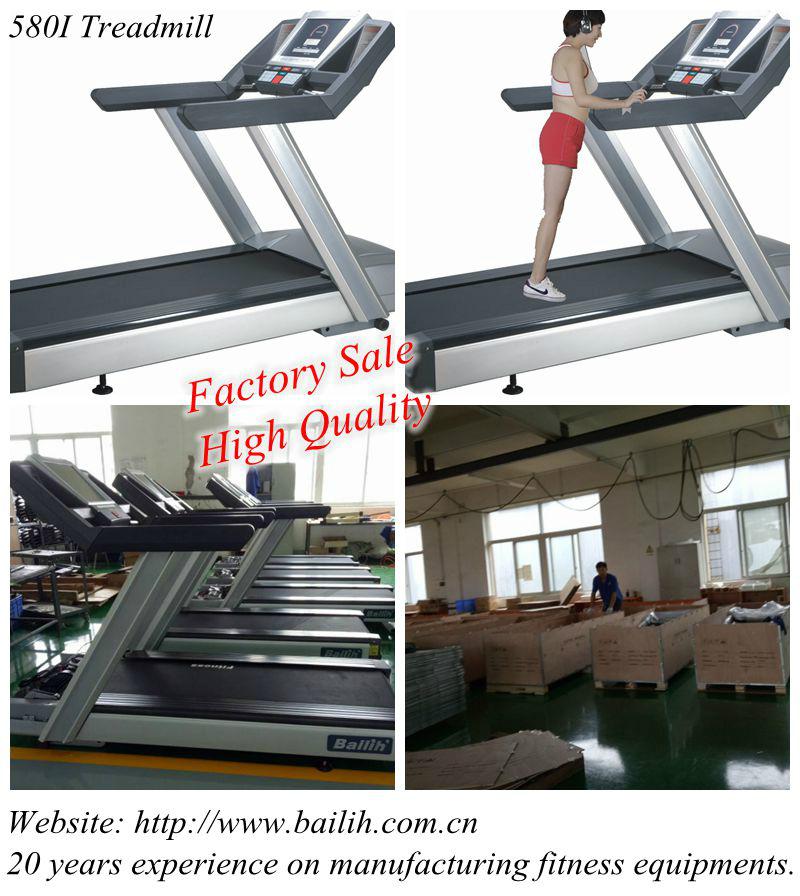 Bailih High Quality 580I Treadmill AC 3.5HP Running Machine 580I TV