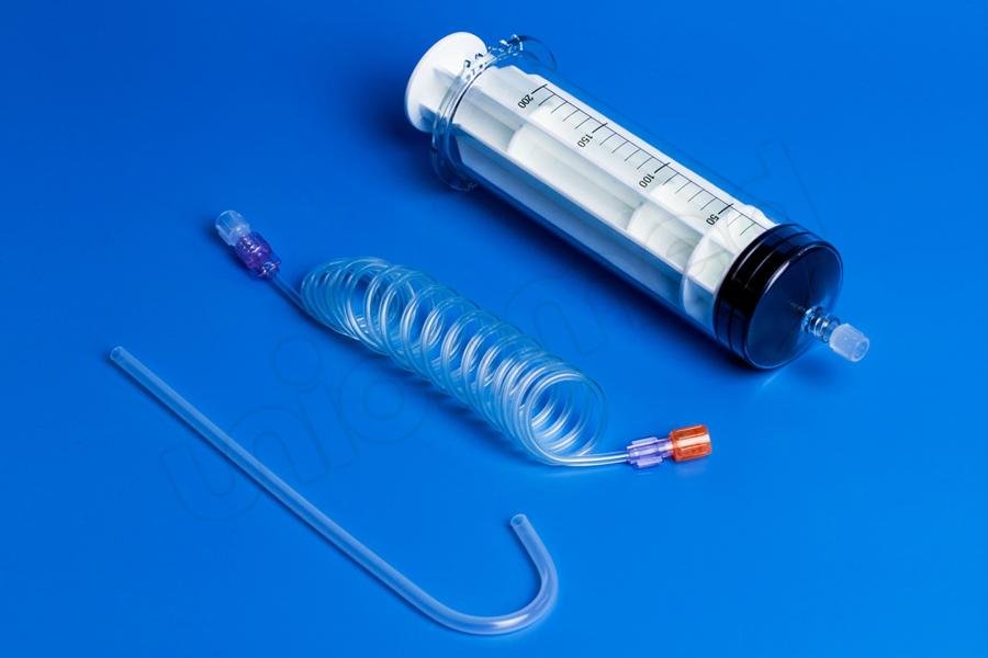 Disposable High Pressure Syringe for 200ml Nemoto A-25/A-60 SNE102