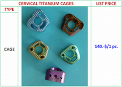 Cervical Titanium Cage