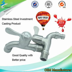 Hardware Stainless Steel Faucet in Bathroom Accessories