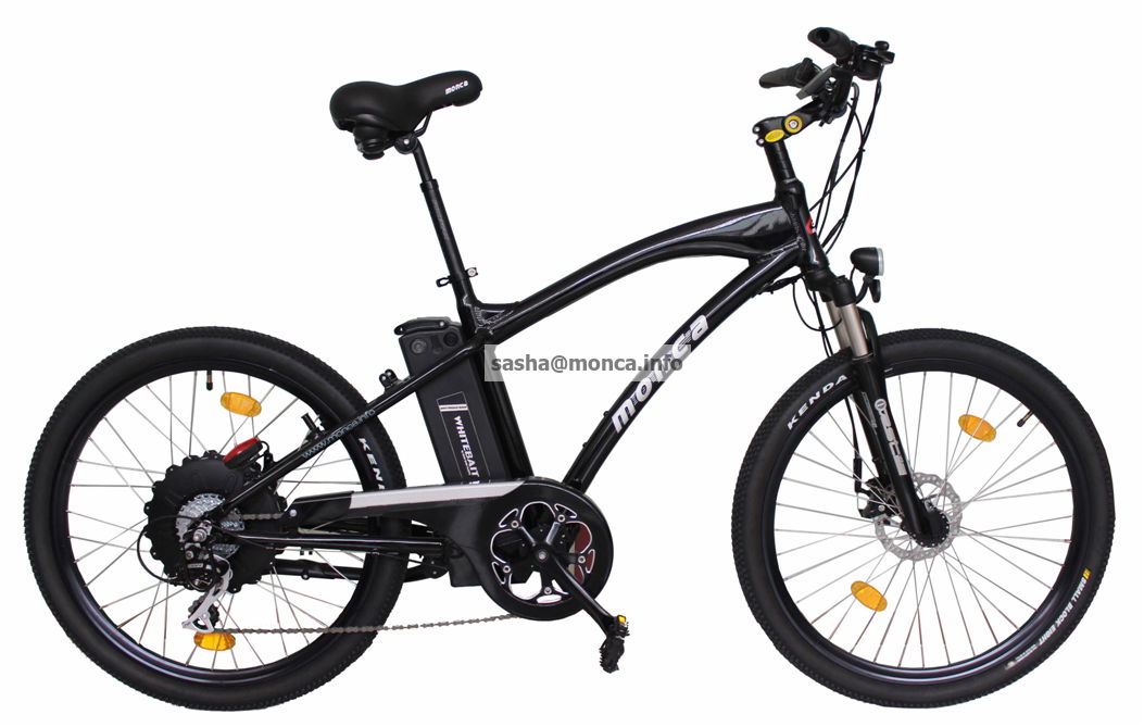 Fast Mountain Electric Bike with 48V battery 500W motor