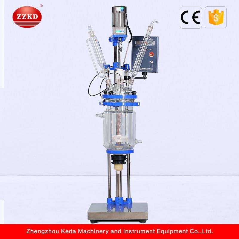 3L Mini Home Use Chemical Glass Reactor Supplier 3