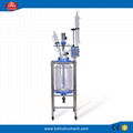 50L Mini Chemical Glass Reactor China Supplier