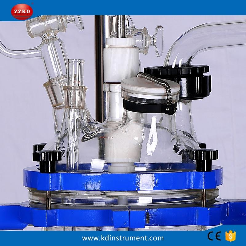50L Mini Chemical Glass Reactor China Supplier 4