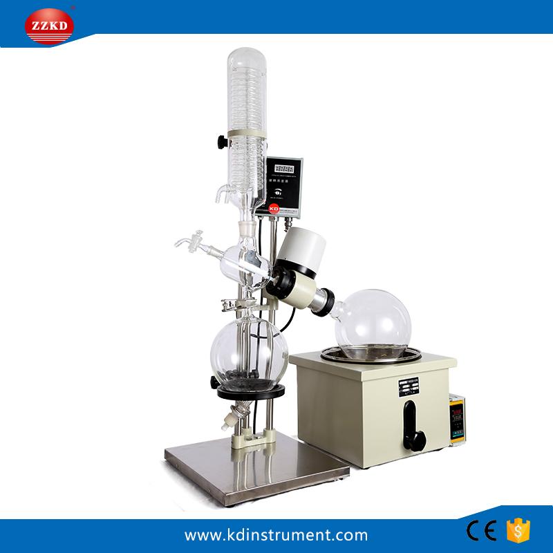 Lab Rotary Evaporator with Thermal Oil Bath and Vacuum System 2