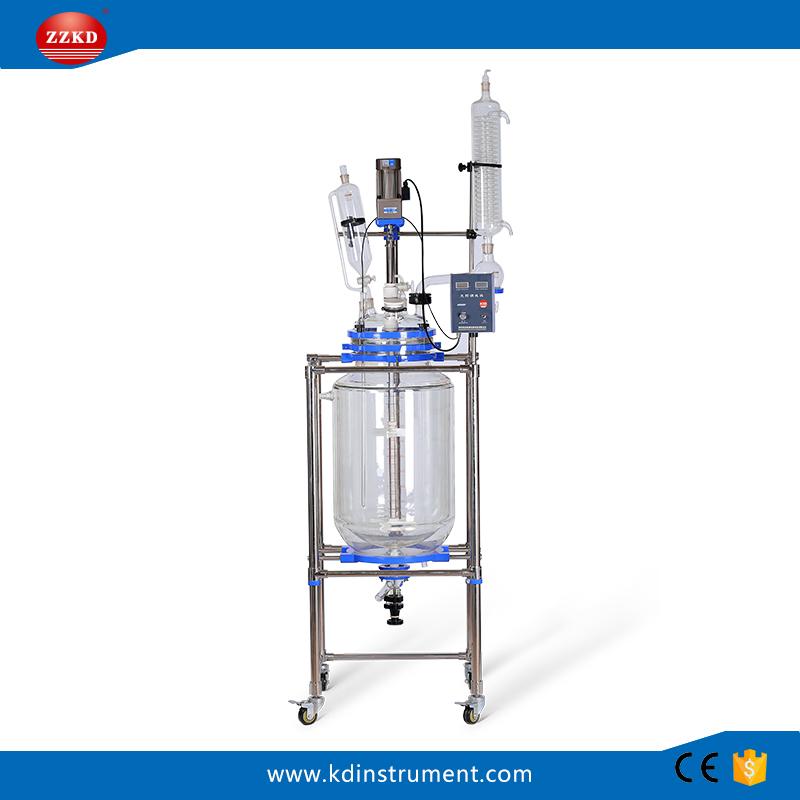 Double Wall Glass Reactor Manufacturer