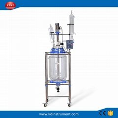 Double Wall Glass Reactor Manufacturer