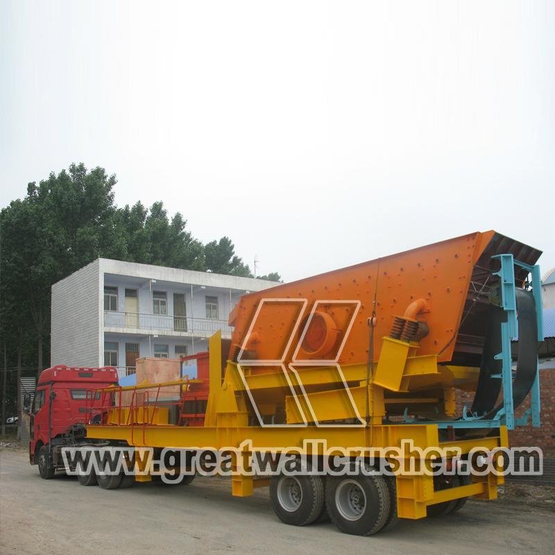 YG725E46 mobile crushing plant for 50 TPH crushing plant  2