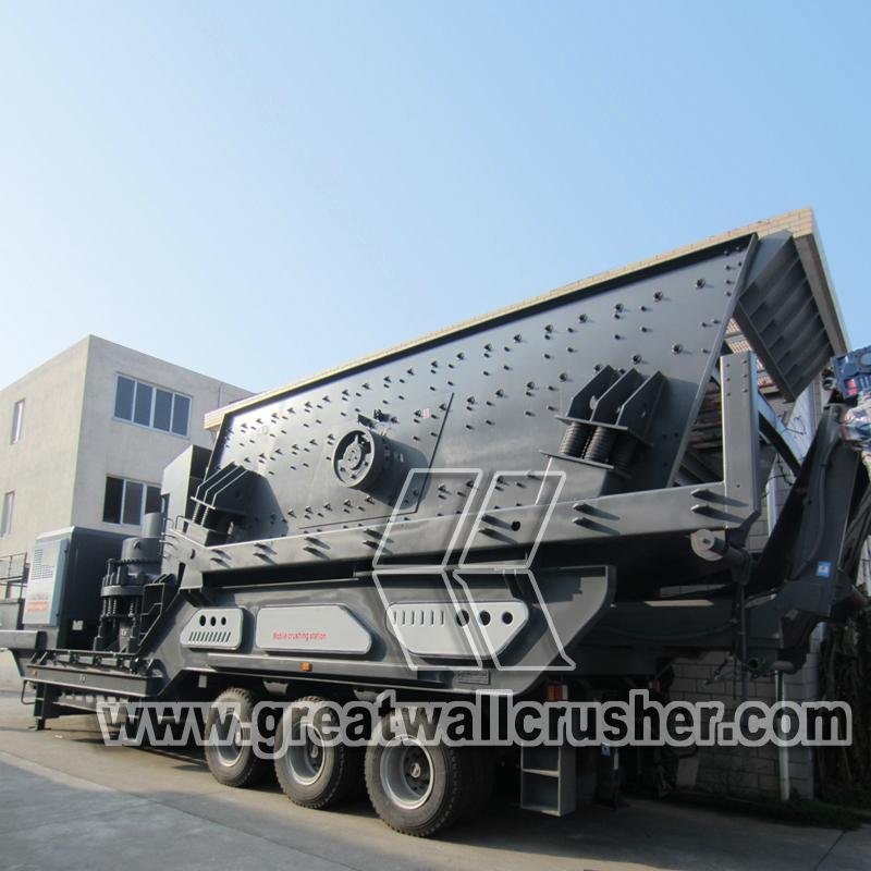 YG725E46 mobile crushing plant for 50 TPH crushing plant  4