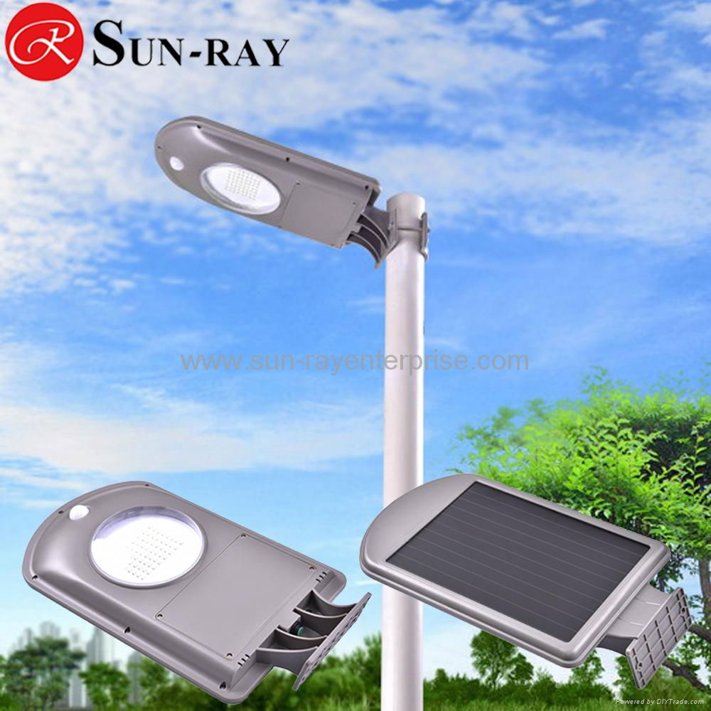 2W solar garden LED Street Wall Lights With Montion Sensor 4