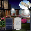 PIR All in one integrated solar garden light 5w solar light  5