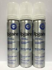 3 Month Supply Men's Rogaine Unscented Foam 5% Minoxidil Hair Regrowth Treatment 3