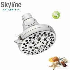 5 Spray Settings Fixed Mount Shower Head