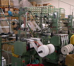 Medical bandage weaving machine