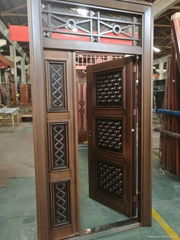 Steel doors