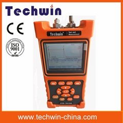 Techwin optical fiber otdr testing meter