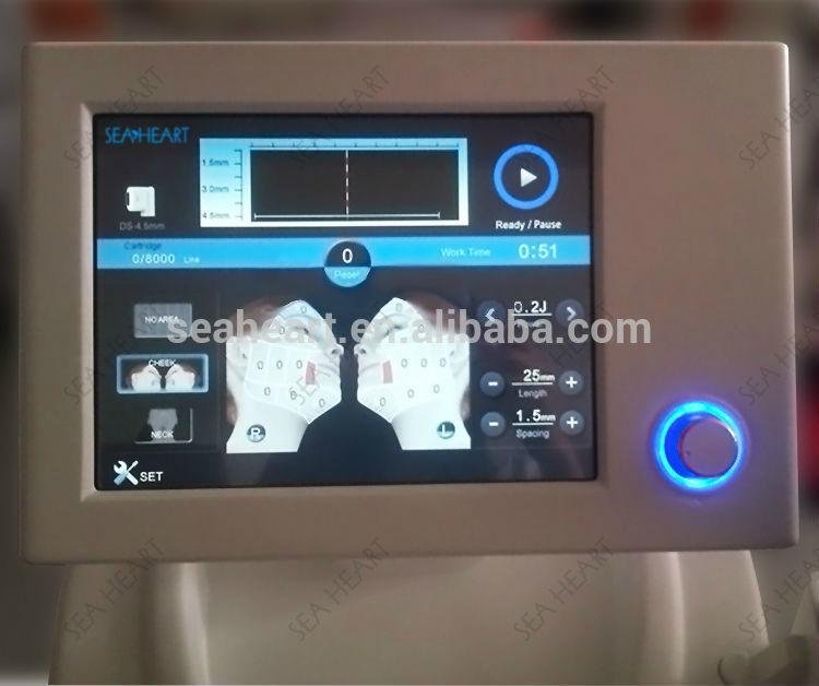 Korea technology beauty HIFU machine for skin rejuvenation and lifting 3