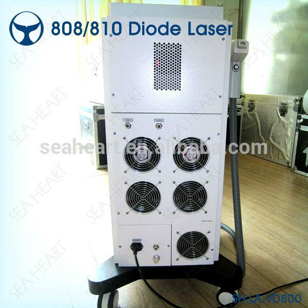 Korea 808 nm diode laser machine for permanent hair removal SHLA