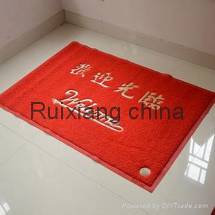 Shandong carpet factory direct PVC carpet doormat doormat