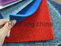 山东地毯厂家直销优质拉绒展览地毯大红地毯