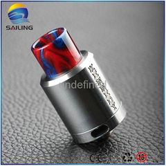 Sailing 2016 Newest Epoxy Resin Drip Tip for Vape Box Mod Kenndy TFV8 Goon 528