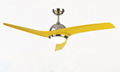 simple style ceiling fan with led light remote 2