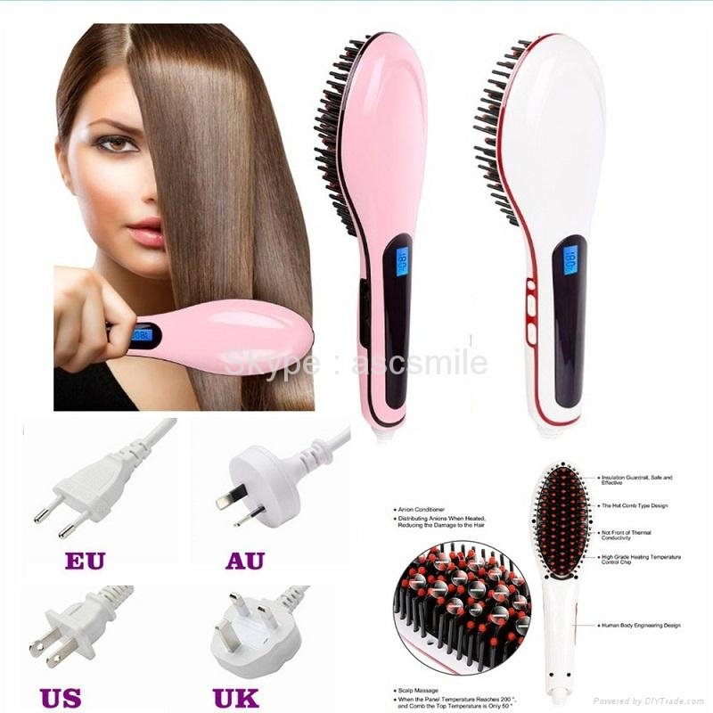 Hair Straightener ,Hair Brush Comb,Hair Iron 2