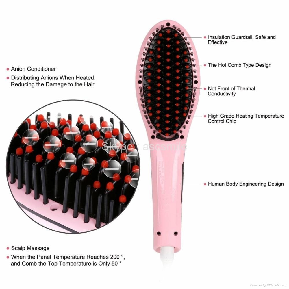 Hair Straightener ,Hair Brush Comb,Hair Iron 5