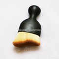 S Shape Cream Makeup Brushes Loose