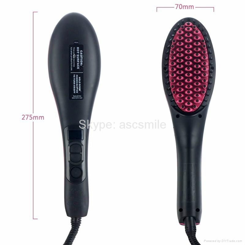 TV simply straight ceramic electric degital antiscal fast brush 2