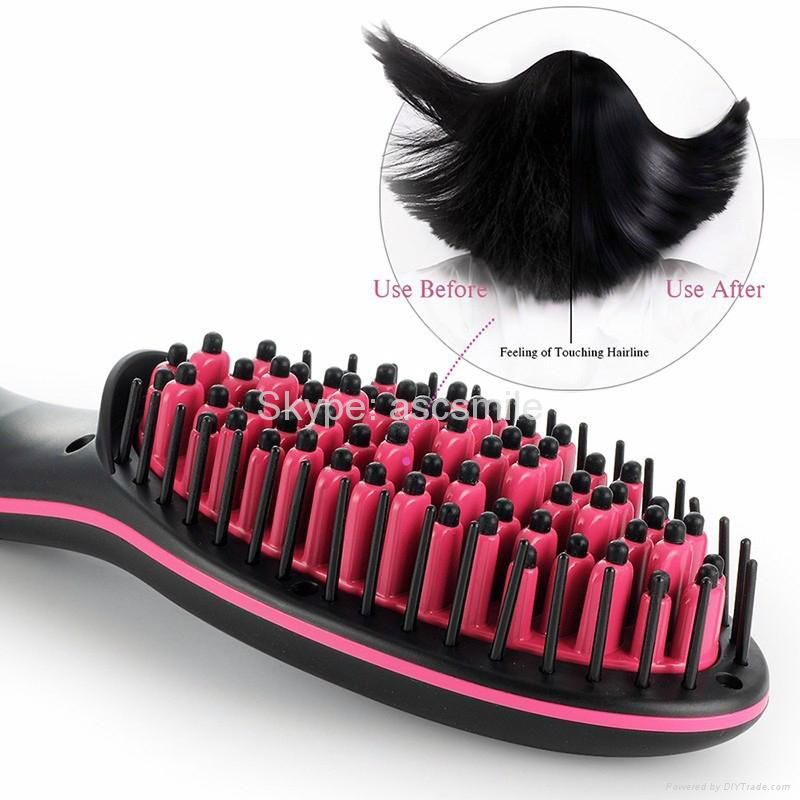 TV simply straight ceramic electric degital antiscal fast brush 5