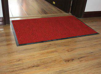 Factory direct sale bathroom PVC double stripe non-slip floor mats 4