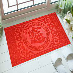 Factory direct sale PVC embossed bedroom mat 2