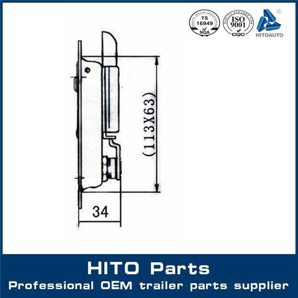 Trailer Tool Box Lock 2