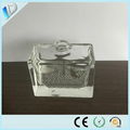 Clear rectangle 30ml perfume bottle for sale