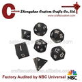 RPG metal dice set for games