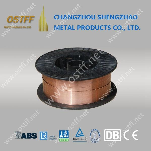 Metal Spool K300 CO2 Gas Shielded Copper Coated MIG Welding Wire (AWS ER70S-6) 4