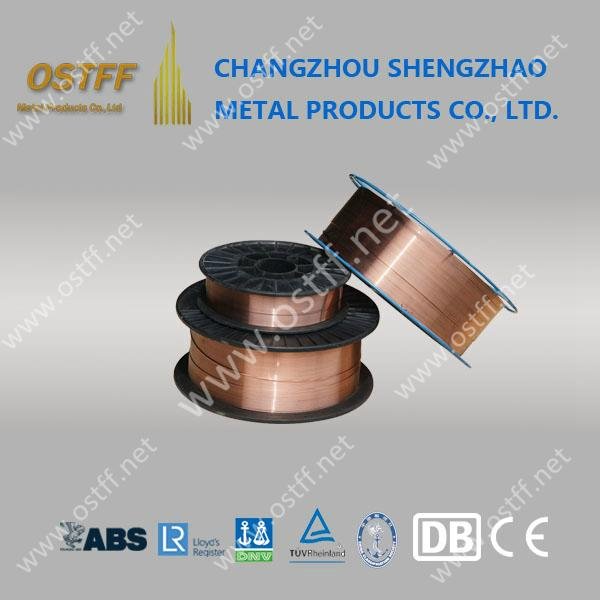 0.8mm 15kg/Spool Mild Steel Copper Coated MIG Welding Wire (Aws Er70s-6) 3