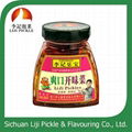 Sichuan preserved vegetable, wholesale mustard tuber with spicy oil 