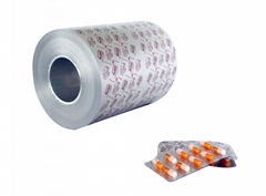 Aluminium foils packaging for medicine（PTP)