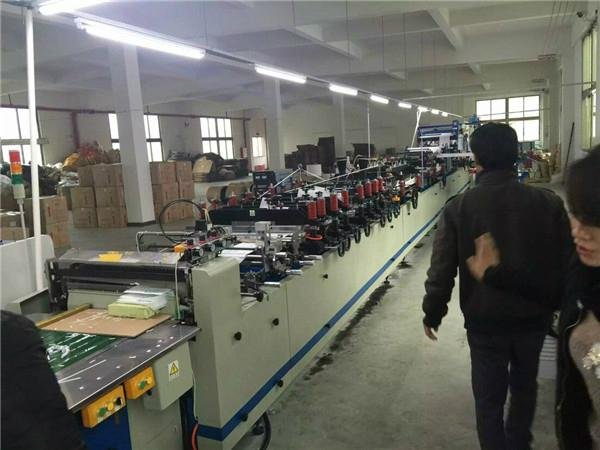 Second Hand Automatic Plastic Stand up Zipper Pouch Bag Making Machine - Bh- 60d - DY (China Trading Company) - Plate Making & Printing