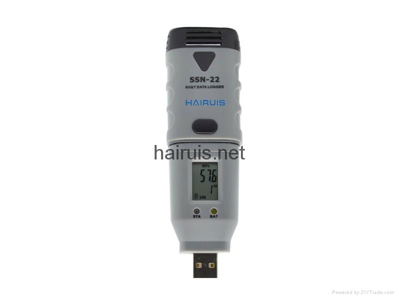 SSN-22 USB temperature humidity data logger cold chian monitoring