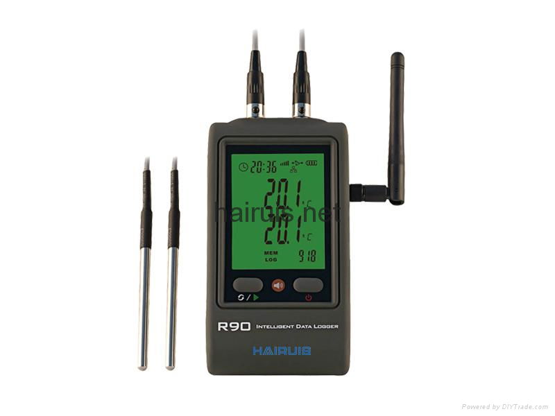 R90TT-W dual probes wifi temperature data logger 